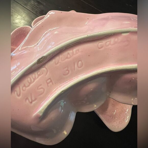 Vtg MCM CALIFORNIA CA Pottery 1940s Belmar Pink Strawberry Lazy Susan Party
Dish - Picture 13 of 16